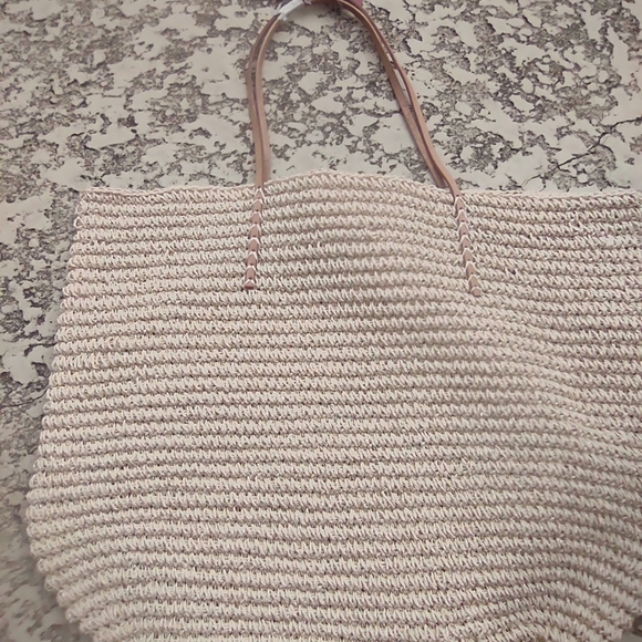 Natural tote bag Nwt - Picture 5 of 13